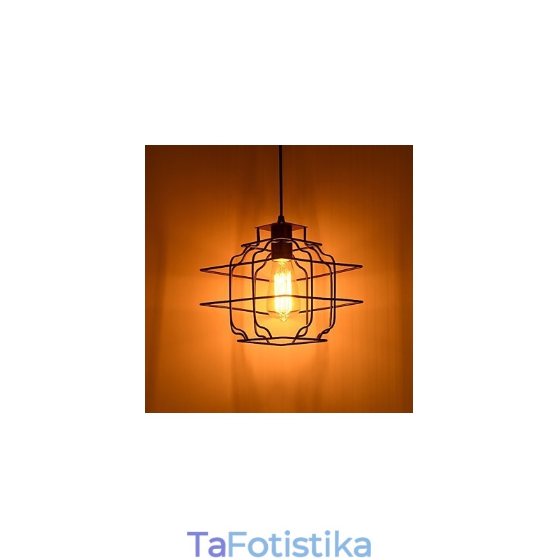 Μεταλλικό κρεμαστό φωτιστικό Retro Designers