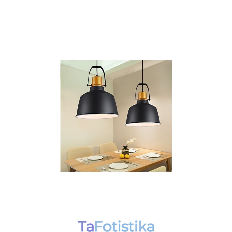 Κρεμαστά φωτιστικά Retro Pendant Light Metal Cafe