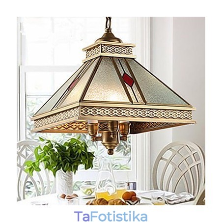 Κρεμαστά φωτάκια Mini Style Traditional Classic Metal Κρεμαστά φωτάκια Mini Style Traditional Classic Metal