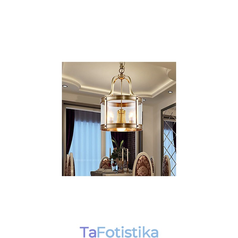 Κρεμαστά Φωτάκια Κρυστάλλινο Μίνι Στυλ Παραδοσιακό Κλασικό Μέταλλο