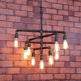 Vintage Metal Flush Mount ζωγραφικής