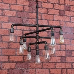 Vintage Metal Flush Mount ζωγραφικής