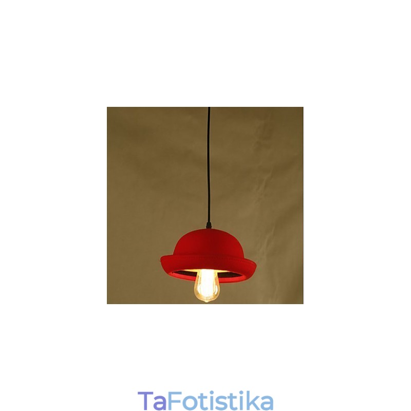 Κρεμαστό Καπέλο Σχέδιο Cafe Μαύρος πολυέλαιος