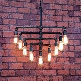 Vintage Metal Flush Mount ζωγραφικής