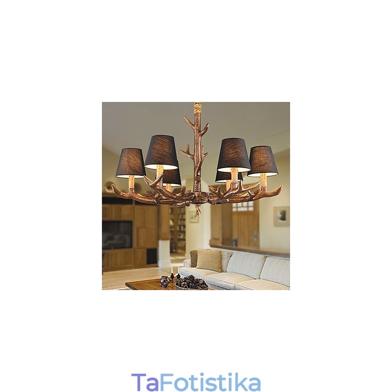 Κρεμαστό πολυέλαιος Light Vintage Ρητίνη