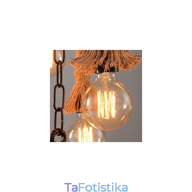 Κρεμαστά φωτάκια Mini Style Rustic Lodge Plastic