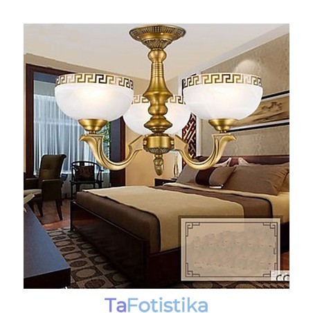 Φωτιστικό Full Copper Marble Dining Πρωτότυπος Μοντέρνος Χάλκινος Πολυέλαιος Φωτιστικό Full Copper Marble Dining Πρωτότυπος Μοντέρνος Χάλκινος Πολυέλαιος