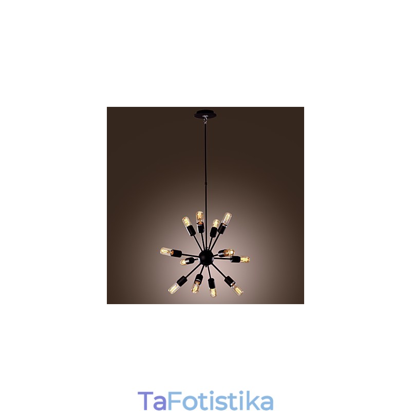 Σιδερένιος πολυέλαιος Avant Garde με 12 Φώτα