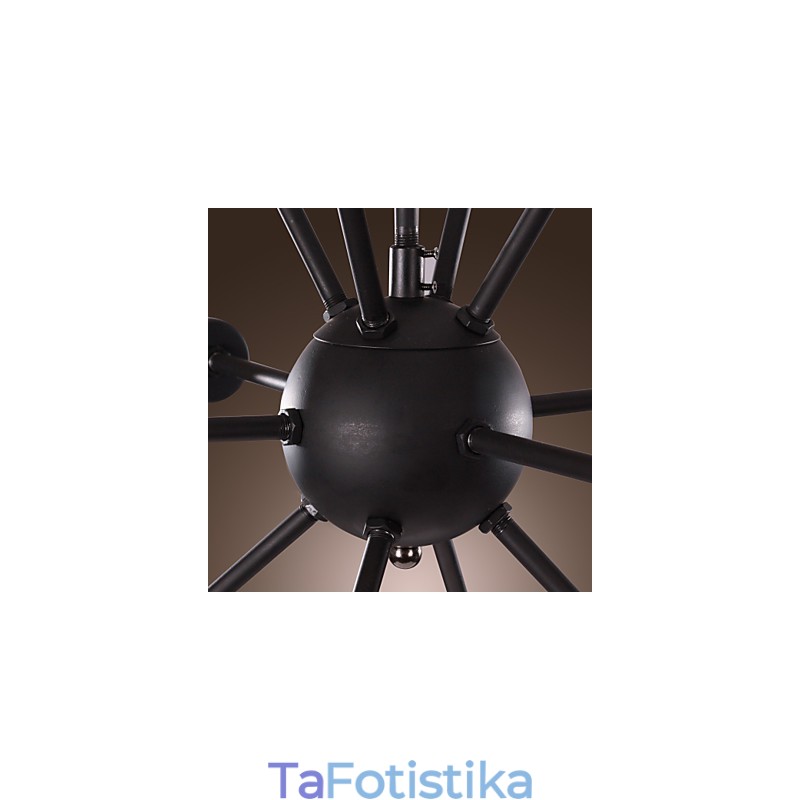 Σιδερένιος πολυέλαιος Avant Garde με 12 Φώτα