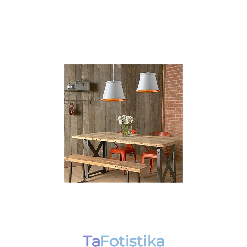 Κλασικό ρουστίκ Lodge Vintage Mini Style Painting Μεταλλικό κρεμαστό φως