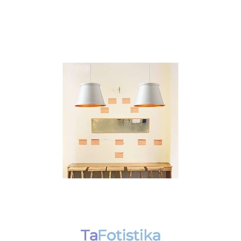 Κλασικό ρουστίκ Lodge Vintage Mini Style Painting Μεταλλικό κρεμαστό φως