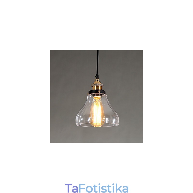 Παραδοσιακό Κλασικό Vintage ρετρό Country Globe κρεμαστό φωτιστικό