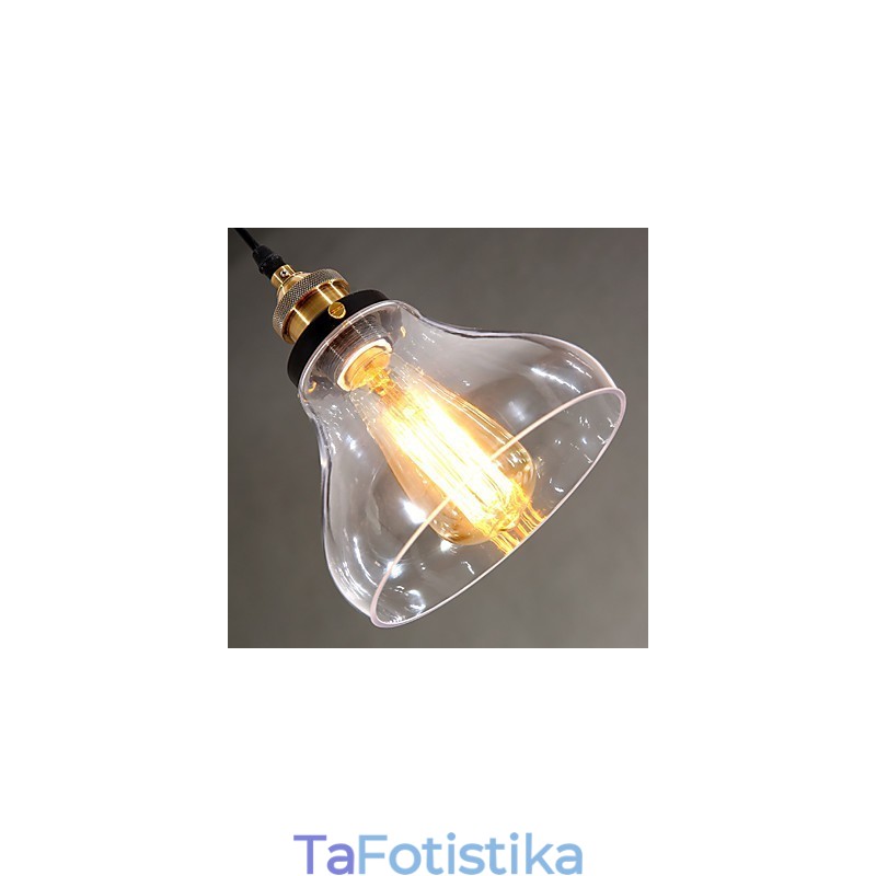 Παραδοσιακό Κλασικό Vintage ρετρό Country Globe κρεμαστό φωτιστικό