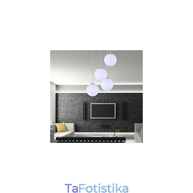 1 Lights Σύγχρονο Γυάλινο Κρεμαστό Φωτιστικό