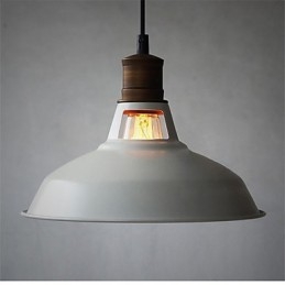 Industrial Vintagen Mini Metal Κρεμαστό Φωτιστικό 1 Ανοιχτό Πολύχρωμο Προαιρετικό