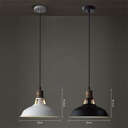 Industrial Vintagen Mini Metal Κρεμαστό Φωτιστικό 1 Ανοιχτό Πολύχρωμο Προαιρετικό