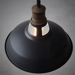 Industrial Vintagen Mini Metal Κρεμαστό Φωτιστικό 1 Ανοιχτό Πολύχρωμο Προαιρετικό