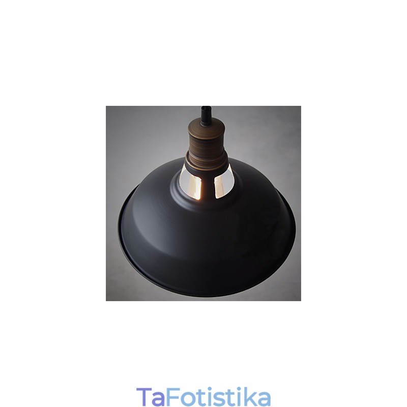 Industrial Vintagen Mini Metal Κρεμαστό Φωτιστικό 1 Ανοιχτό Πολύχρωμο Προαιρετικό