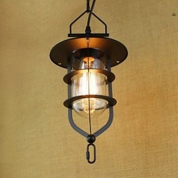 Ανοιχτό βιομηχανικό κρεμαστό φωτιστικό American Retro Rustic Pastoral Lighting
