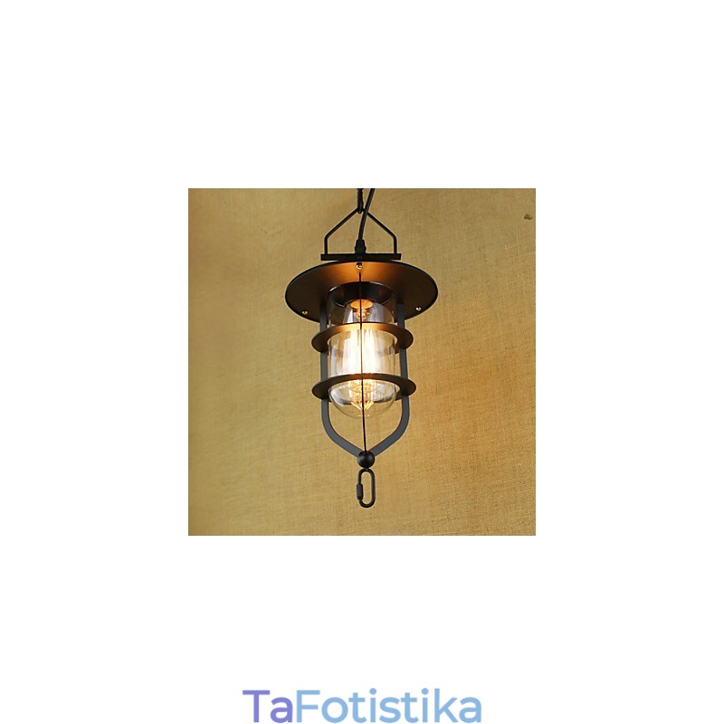 Ανοιχτό βιομηχανικό κρεμαστό φωτιστικό American Retro Rustic Pastoral Lighting
