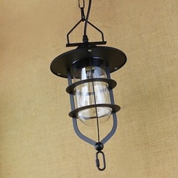 Ανοιχτό βιομηχανικό κρεμαστό φωτιστικό American Retro Rustic Pastoral Lighting