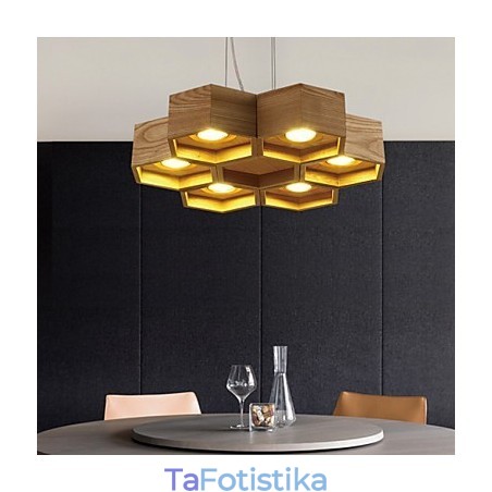 Κρεμαστά φωτάκια Country Wood Bamboo Κρεμαστά φωτάκια Country Wood Bamboo