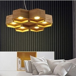 Κρεμαστά φωτάκια Country Wood Bamboo