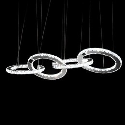 Κρεμαστά Φωτάκια Crystal Light Μοντέρνο Σύγχρονο Μέταλλο