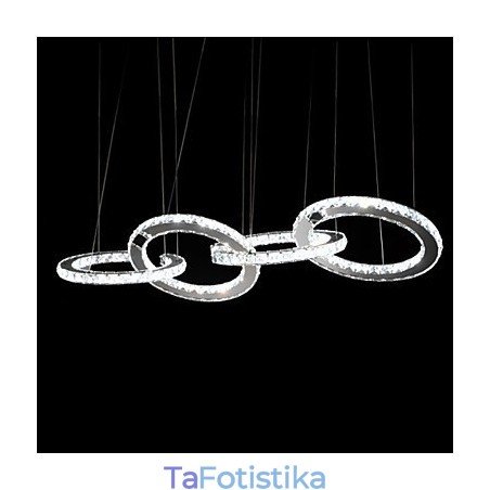 Κρεμαστά Φωτάκια Crystal Light Μοντέρνο Σύγχρονο Μέταλλο Κρεμαστά Φωτάκια Crystal Light Μοντέρνο Σύγχρονο Μέταλλο