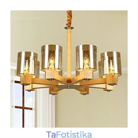 Κρεμαστά φωτάκια Country Wood Bamboo Κρεμαστά φωτάκια Country Wood Bamboo