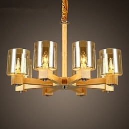 Κρεμαστά φωτάκια Country Wood Bamboo