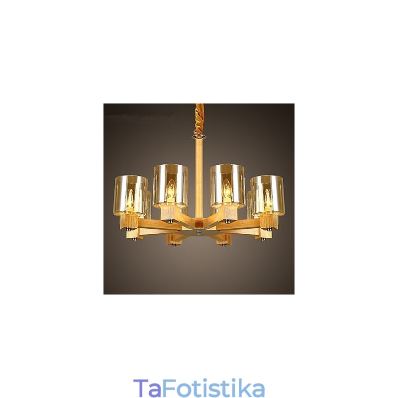 Κρεμαστά φωτάκια Country Wood Bamboo
