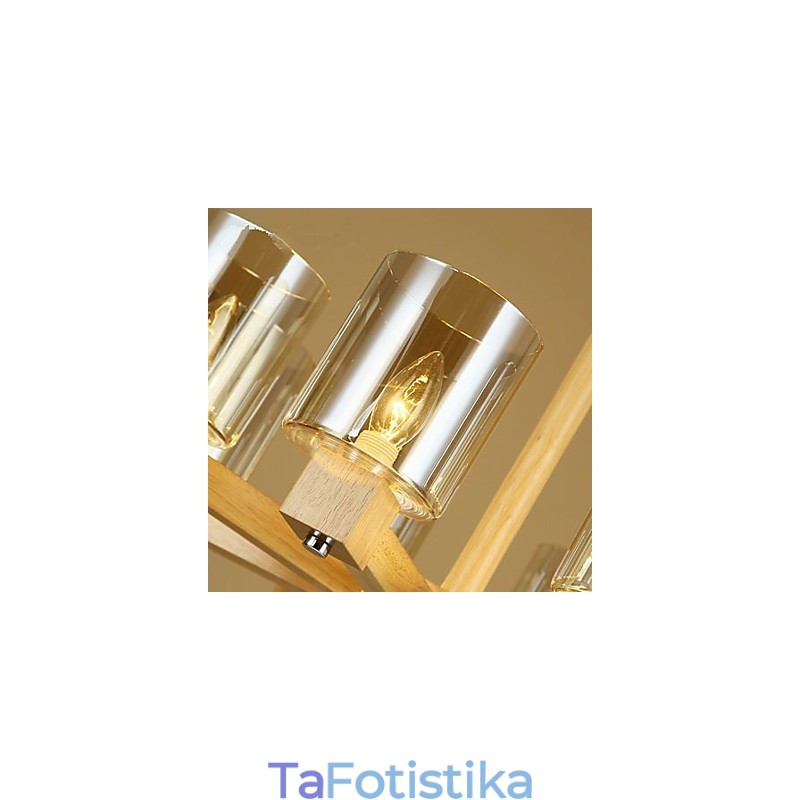 Κρεμαστά φωτάκια Country Wood Bamboo