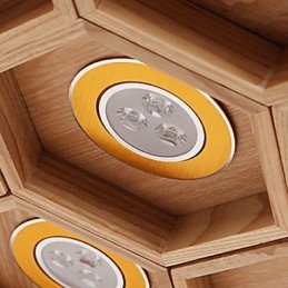 Κρεμαστά φωτάκια Country Wood Bamboo