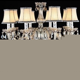 Large Crystal Chandelier 8 Arms Luxury Crystal Light Fashion Chandelier Crystal Light