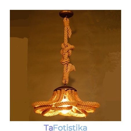 Φωτιστικό American Pastoralge Rope Retro Φωτιστικό American Pastoralge Rope Retro