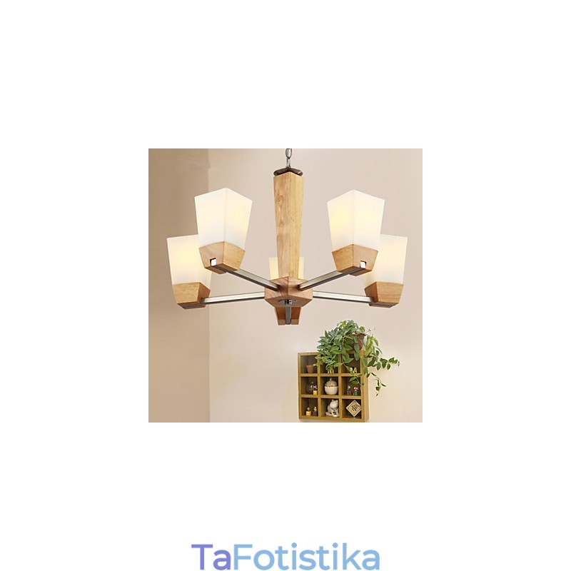 Κρεμαστά φωτάκια Country Wood Bamboo