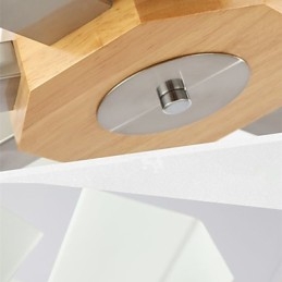 Κρεμαστά φωτάκια Country Wood Bamboo