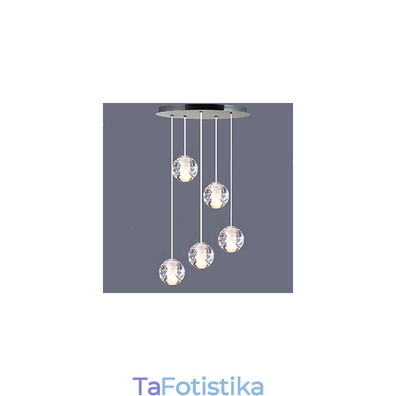 Crystal Glass Chandelier Hail