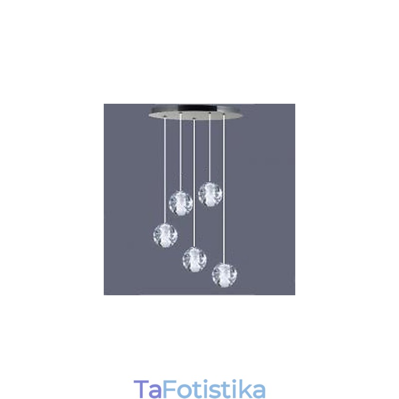 Crystal Glass Chandelier Hail