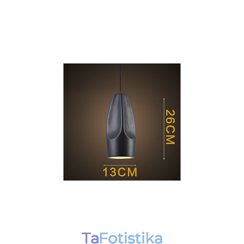 Μεταλλικό κρεμαστό φωτιστικό ζωγραφικής Vintage ρετρό μίνι