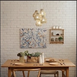 Πολυέλαιος κεφαλιού Cage Rope Creative RETRO Art 5