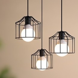 1 Lights Country Metal κρεμαστό φωτιστικό