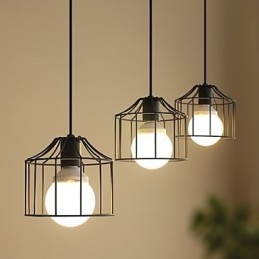 1 Lights Country Metal κρεμαστό φωτιστικό