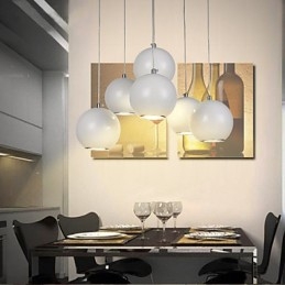 Μοντέρνο Globe Mini Style Design υψηλής ποιότητας κρεμαστό φωτιστικό καφέ