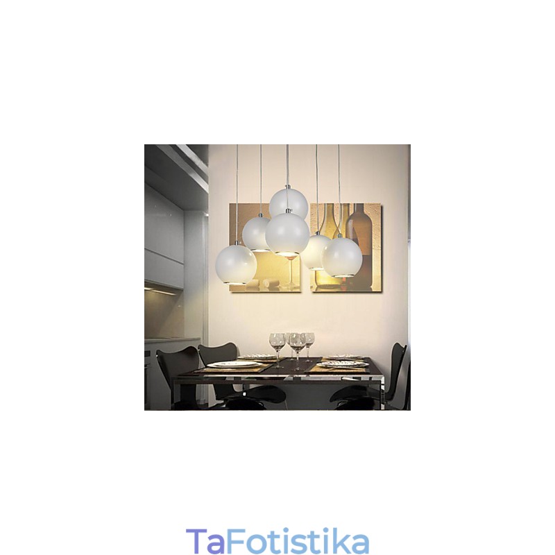 Μοντέρνο Globe Mini Style Design υψηλής ποιότητας κρεμαστό φωτιστικό καφέ