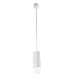 GE 05032 8W 136mm 1 ελαφρύ μίνι κρεμαστό φως λευκό σε σκόνη με αλουμίνιο