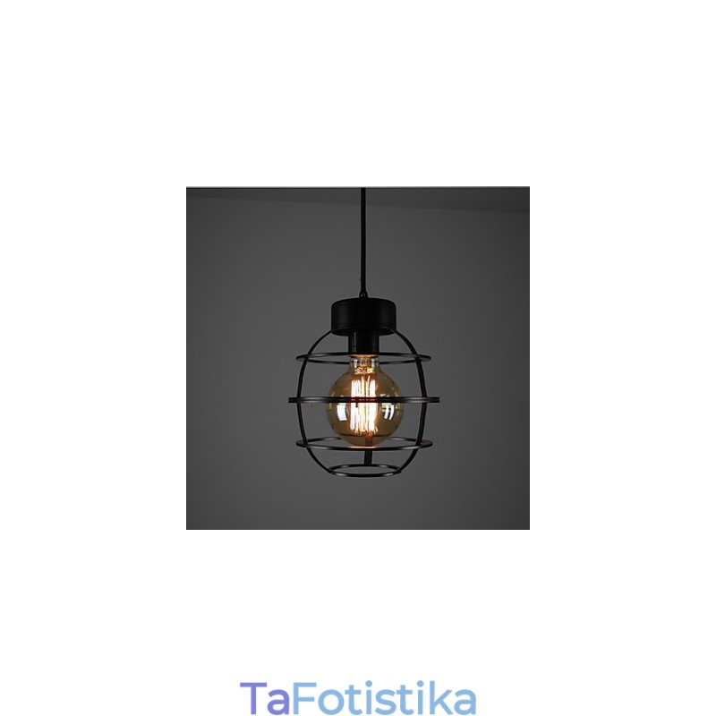 Μεταλλικό κρεμαστό φωτιστικό Retro Designers