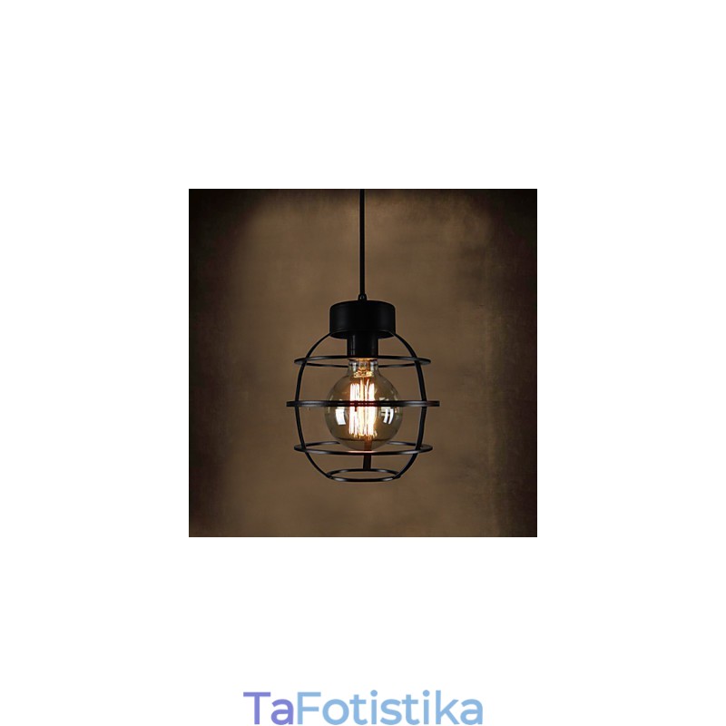 Μεταλλικό κρεμαστό φωτιστικό Retro Designers