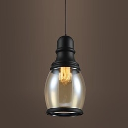 Retro Lighting Loft Lights Γυάλινο κρεμαστό φως